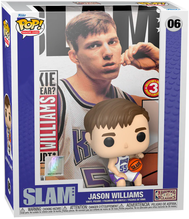 NBA Basketball - Jason Williams SLAM Pop! Magazine Cover Vinyl Figure