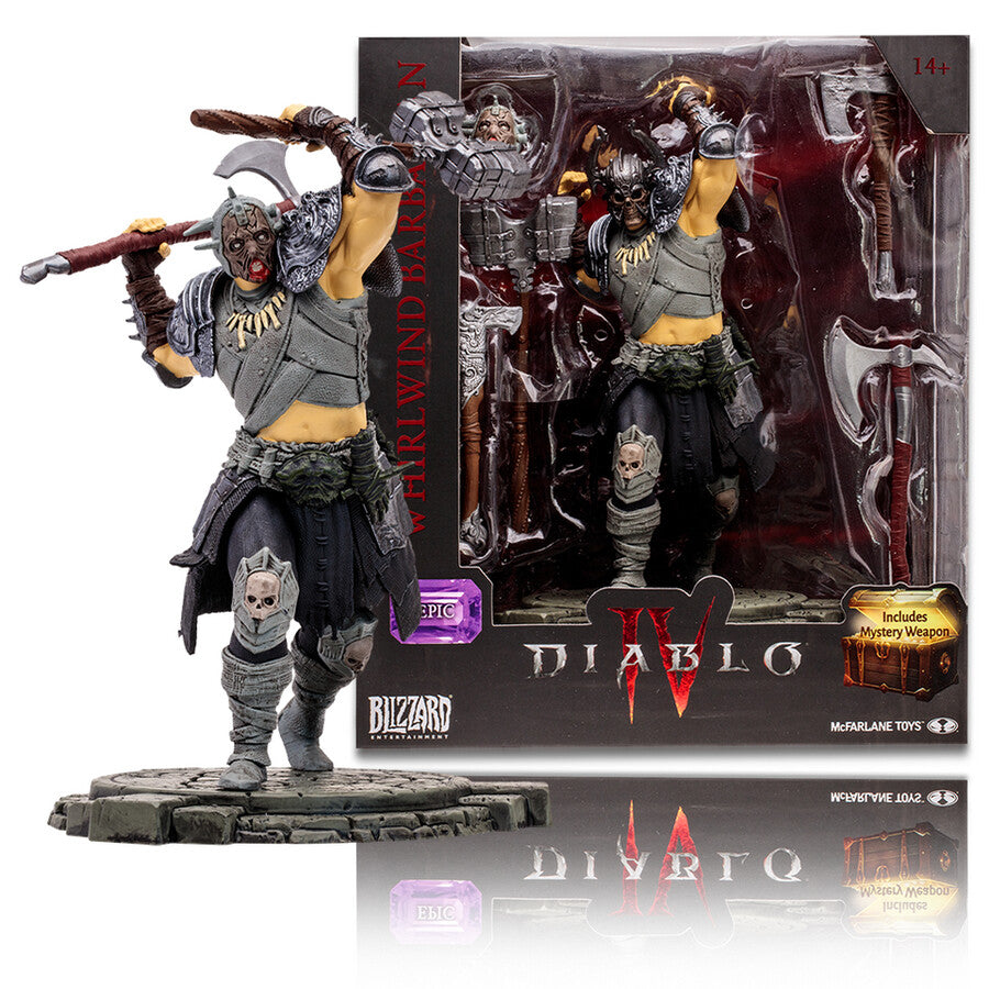 Whirlwind Barbarian: Epic (Diablo IV) 1:12 Posed Figure