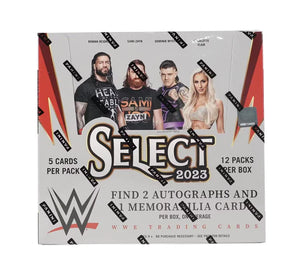 2023 PANINI SELECT WWE WRESTLING TRADING CARDS - HOBBY BOX
