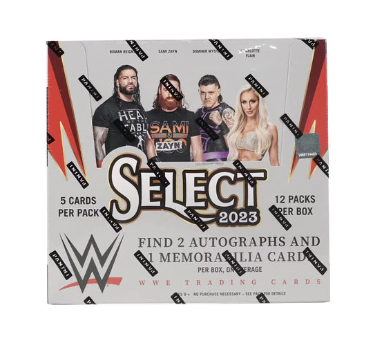 2023 PANINI SELECT WWE WRESTLING TRADING CARDS - HOBBY BOX