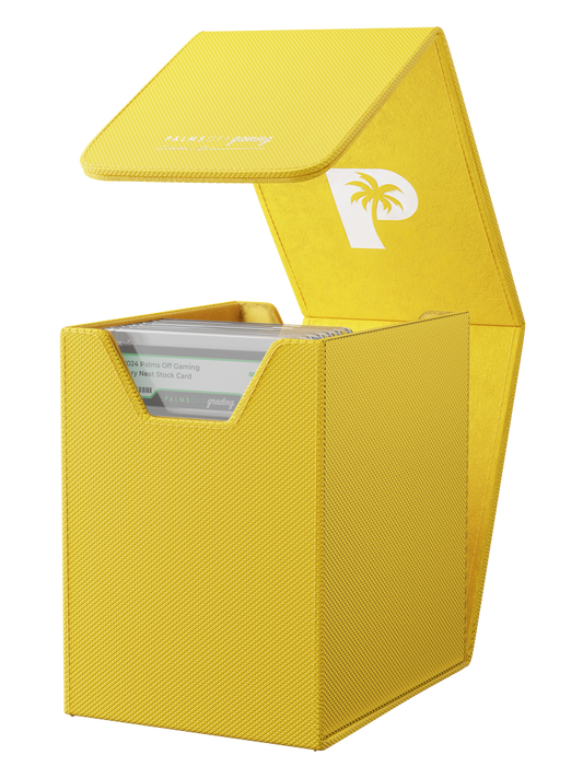 Collector's Series Graded Card Storage Case - Small - Yellow