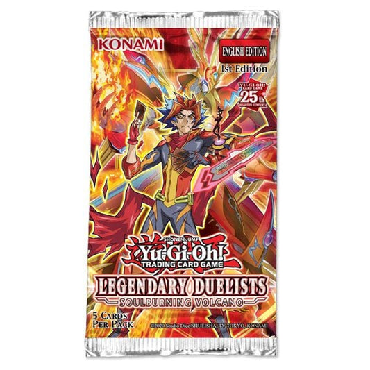 YU-GI-OH! TCG: Legendary Duelist Soulburning Volcano Booster Pack