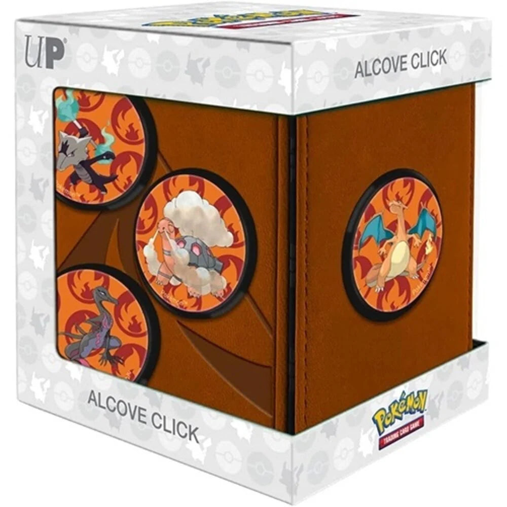 Pokemon Alcove Click Deck Box - Scorching Summit