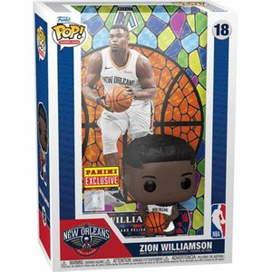 Funko POP! Trading Cards Mosaic NBA Basketball Zion Williamson New Orleans Pelicans #18