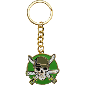 One Piece (2023) - Roronoa Zoro Metal Keychain