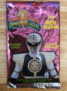 1994 Collect-A-Card Mighty Morphin Power Rangers Sng Pk