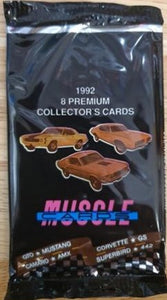 1992 Muscle Cards Premium Collectors Cards Sng Pk