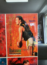 Load image into Gallery viewer, 1995 Bewick Enterprises Football Quarters Series 1 &amp; 2 uncut signature sheets Framed
