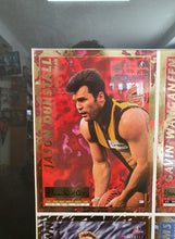 Load image into Gallery viewer, 1995 Bewick Enterprises Football Quarters Series 1 &amp; 2 uncut signature sheets Framed
