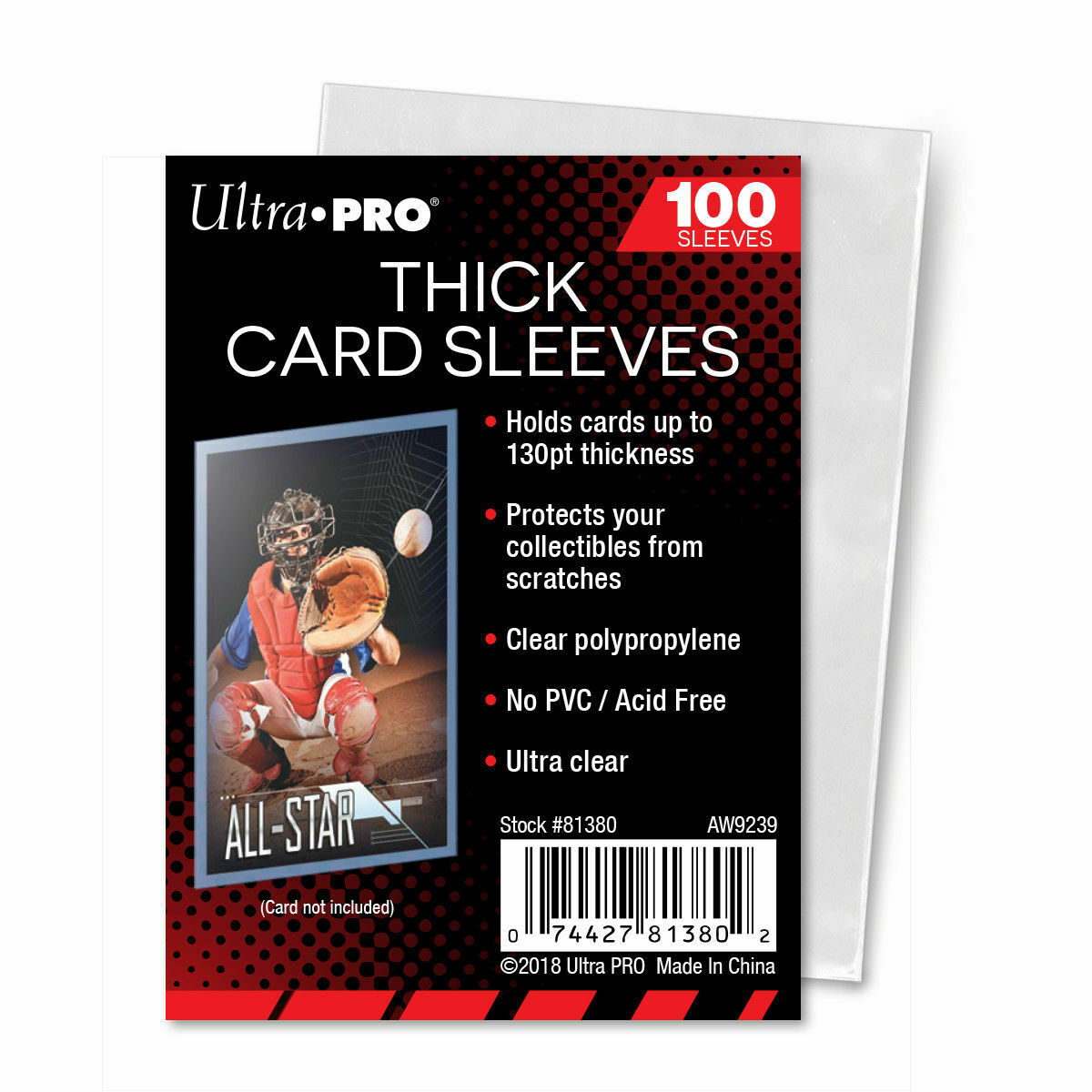 Ultra Pro Thick Card Sleeves