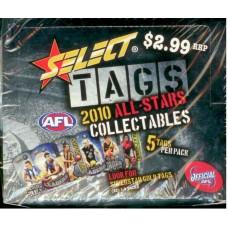 2010 Select AFL Stars Tags Sealed Box