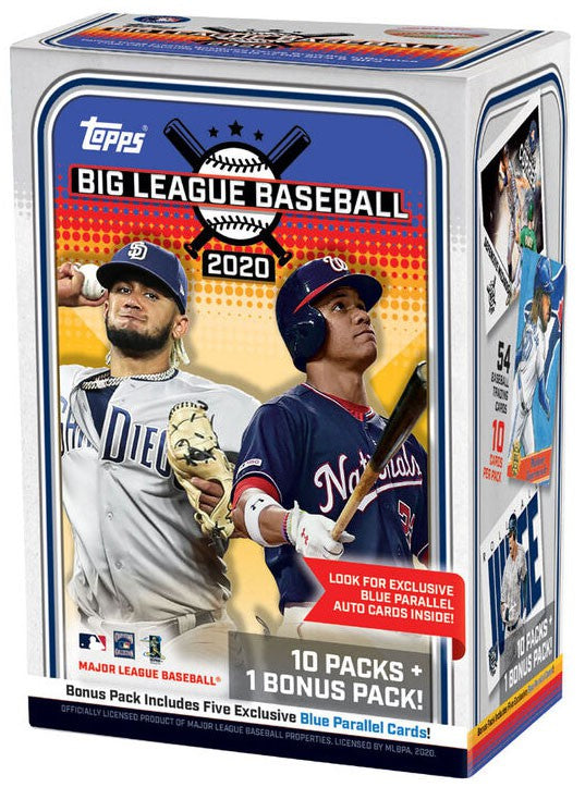 2020 Topps Big League Baseball Blaster Box