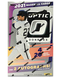 (IN STOCK) 2021 Panini MLB Baseball Donruss Optic Hobby Box