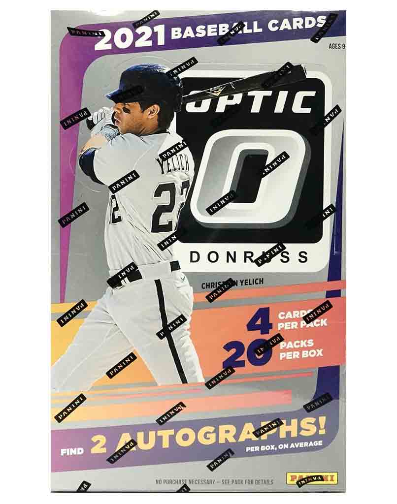 (IN STOCK) 2021 Panini MLB Baseball Donruss Optic Hobby Box