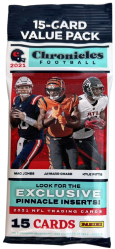 2021 NFL Panini Chronicles Value Pack (15 PACKS)