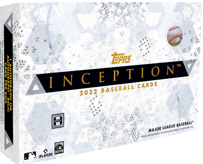 2022 Topps Inception Baseball FACTORY Sealed Hobby Box BRAND NEW
