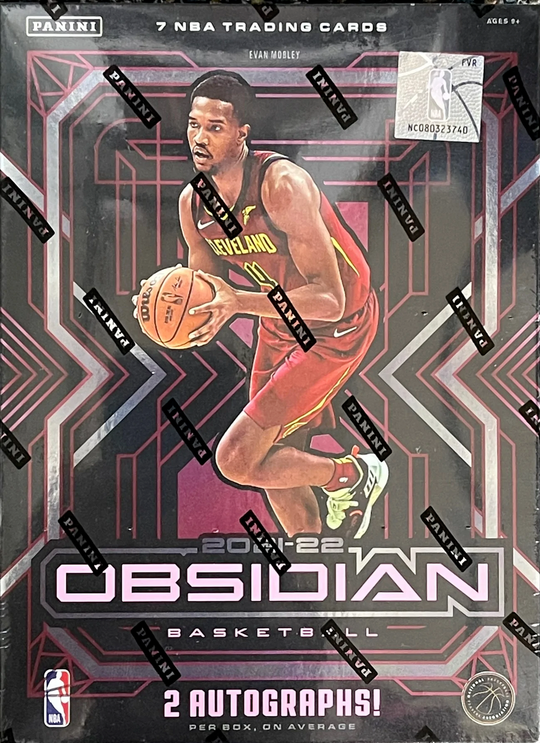 2021-22 Panini Obsidian Basketball Factory Sealed Hobby Box