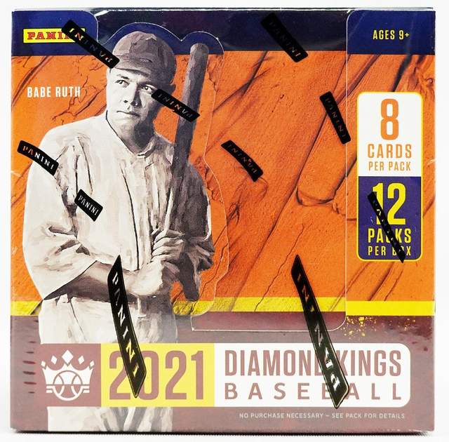 2021 Panini Diamond Kings Baseball Hobby Box (12 PACKS)
