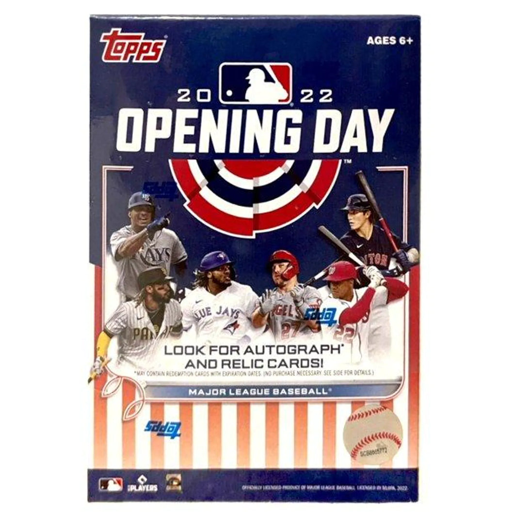 2022 Topps Opening Day Baseball 22-Pack Blaster Box