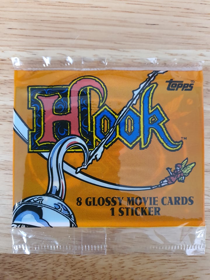 1991 Topps Hook Movie Cards Sng Pack