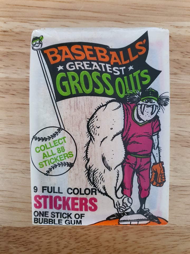 1988 Leaf Baseballs' Greatest Grossouts Sng Pack