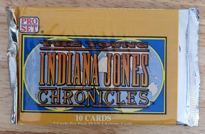 1992 Pro Set The Young Indiana Jones Chronicles Sng Pack