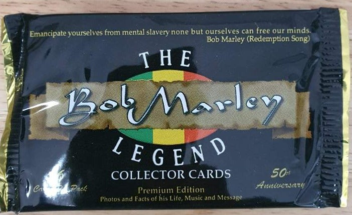 1995 The Legend Bob Marley Collector Cards Sng Pack