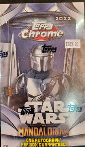 2022 Topps Chrome Star Wars The Madalorian Hobby Box