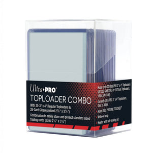 Ultra Pro Clear Top Loaders Combo Set 35pt