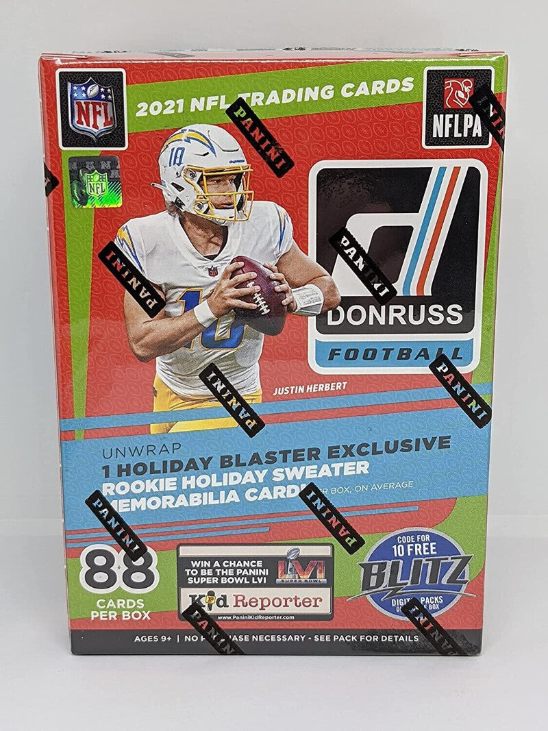 2021 Panini Donruss NFL Holiday Blaster Box