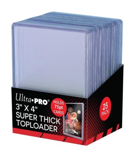 Ultra Pro Clear Top Loaders 75pt