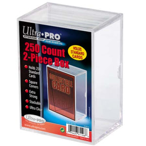 ULTRA PRO Card Storage Box – 2 Piece 250ct