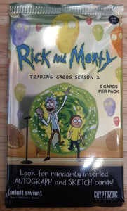 Rick & Morty Trading Cards Series 2 Sng Pk