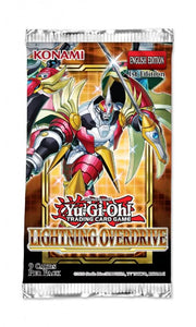 YU-GI-OH! TCG Lightning Overdrive 9 x card Booster Sng Pack