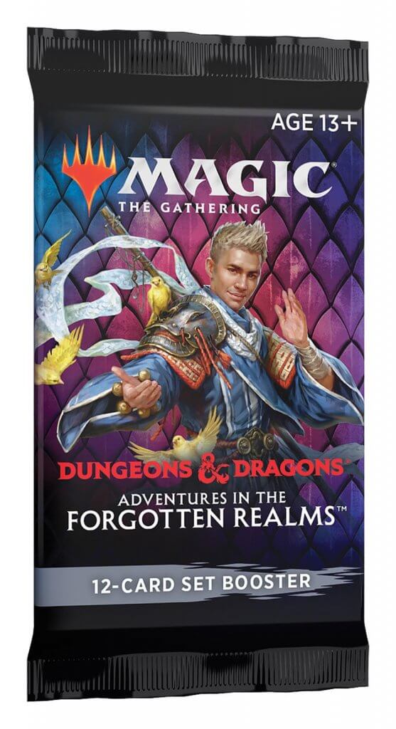 Magic the Gathering D&D Dungeons & Dragons Adventures in the Forgotten Realms Sng Set Booster