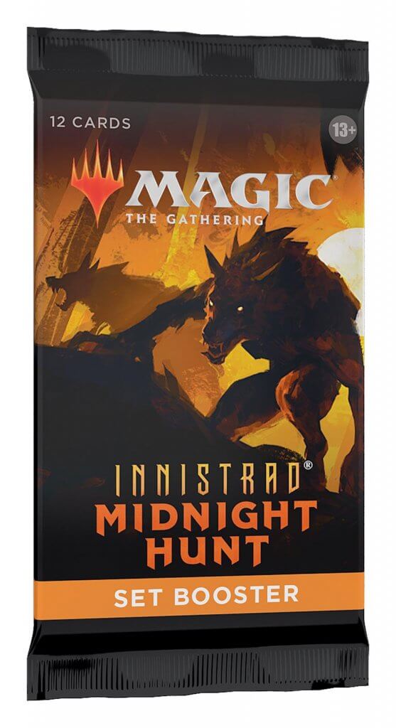 MAGIC: THE GATHERING Innistrad: Midnight Hunt – Set Booster Pack (12 CARDS)