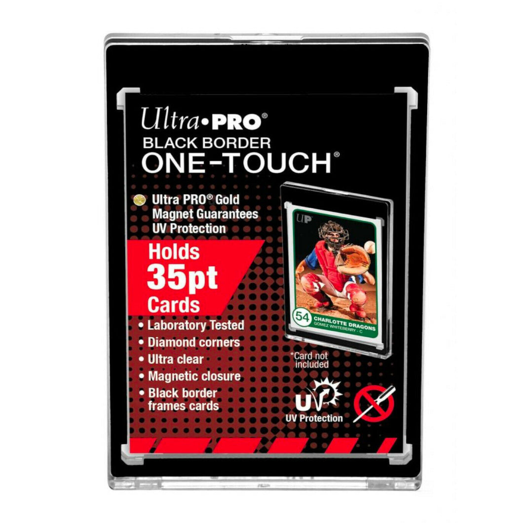 Ultra Pro One-Touch 35pt  Black Border