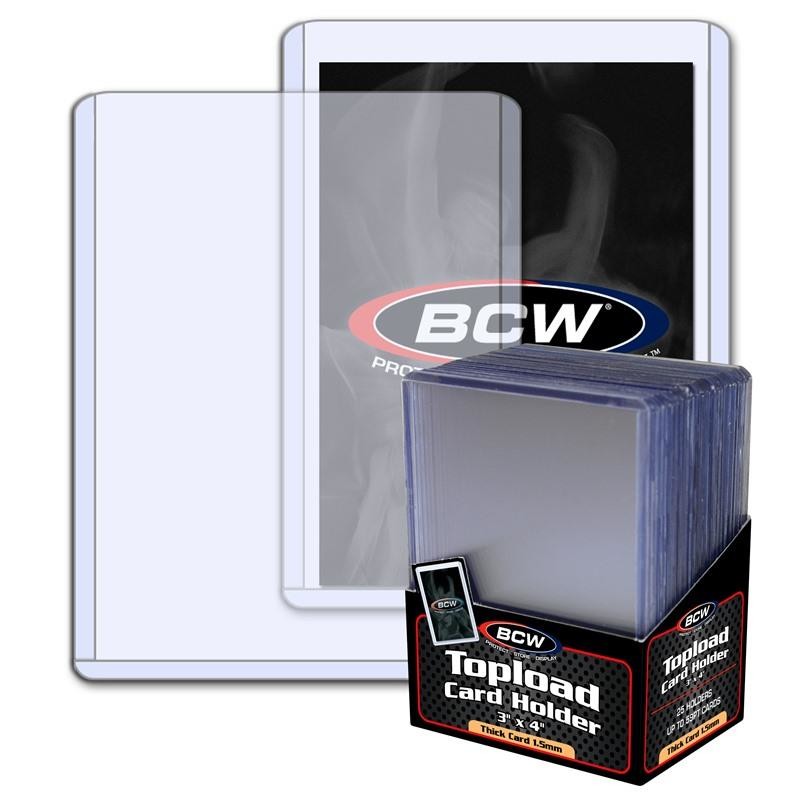 59pt BCW Premium Top loaders 25pk