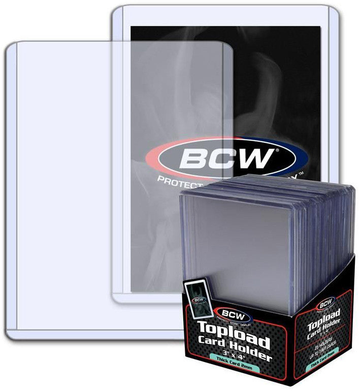 79pt BCW Premium Top loaders 25pk