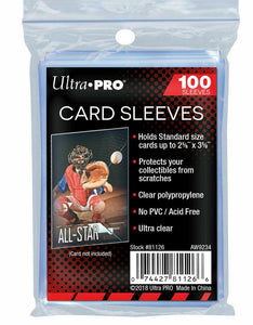 Ultra Pro Card Sleeves Standard Size