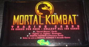 RETRO - 1994 Mortal Kombat Trading Cards sng pk