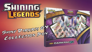 Pokemon Cards: Shiny Darkrai Shining Legends Collection GX Box | 4 Booster Packs | 1 Never-Before-seen foil Promo Card Featuring Darkrai-GX