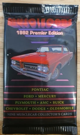 1992 Collect-A-Card Muscle Cars Premier Edition