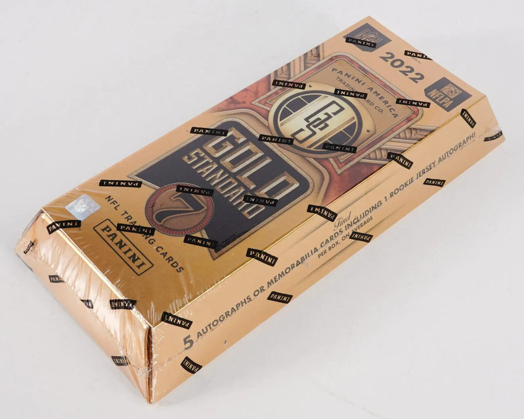 2022 Panini Gold Standard NFL Football cards Hobby Box BRAND NEW & SEALED (7 CARDS)