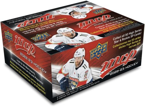 2022 2023 Upper Deck MVP NHL Hockey RETAIL Box 36 Packs Silver Scripts 2022 23