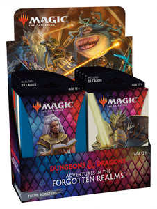 Magic the Gathering D&D Dungeons & Dragons Adventures in the Forgotten Realms Theme Booster Box