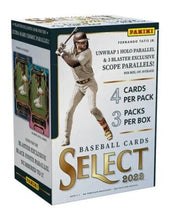 Load image into Gallery viewer, 2022 Panini Select Baseball Factory Sealed Retail BLASTER BOX (6 PACKS)
