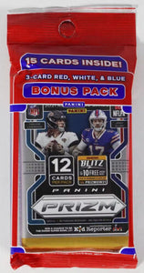 2021 Panini Prizm NFL Football cards - Cello/Fat/Value Pack