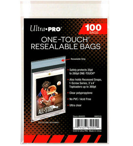 Ultra Pro One-Touch Resealable Bags
