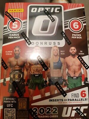 2022 Panini Donruss Optic UFC Blaster Box 30 Cards Brand New Factory Sealed (6 PACKS)